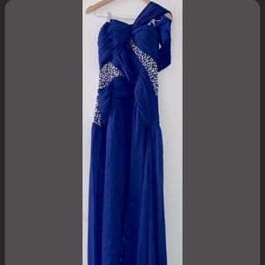 Formal Mermaid Beads Long Dress - Sequins